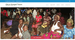 Desktop Screenshot of okungospelteam.org